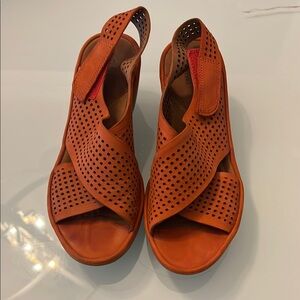 Women's Orange Sandals